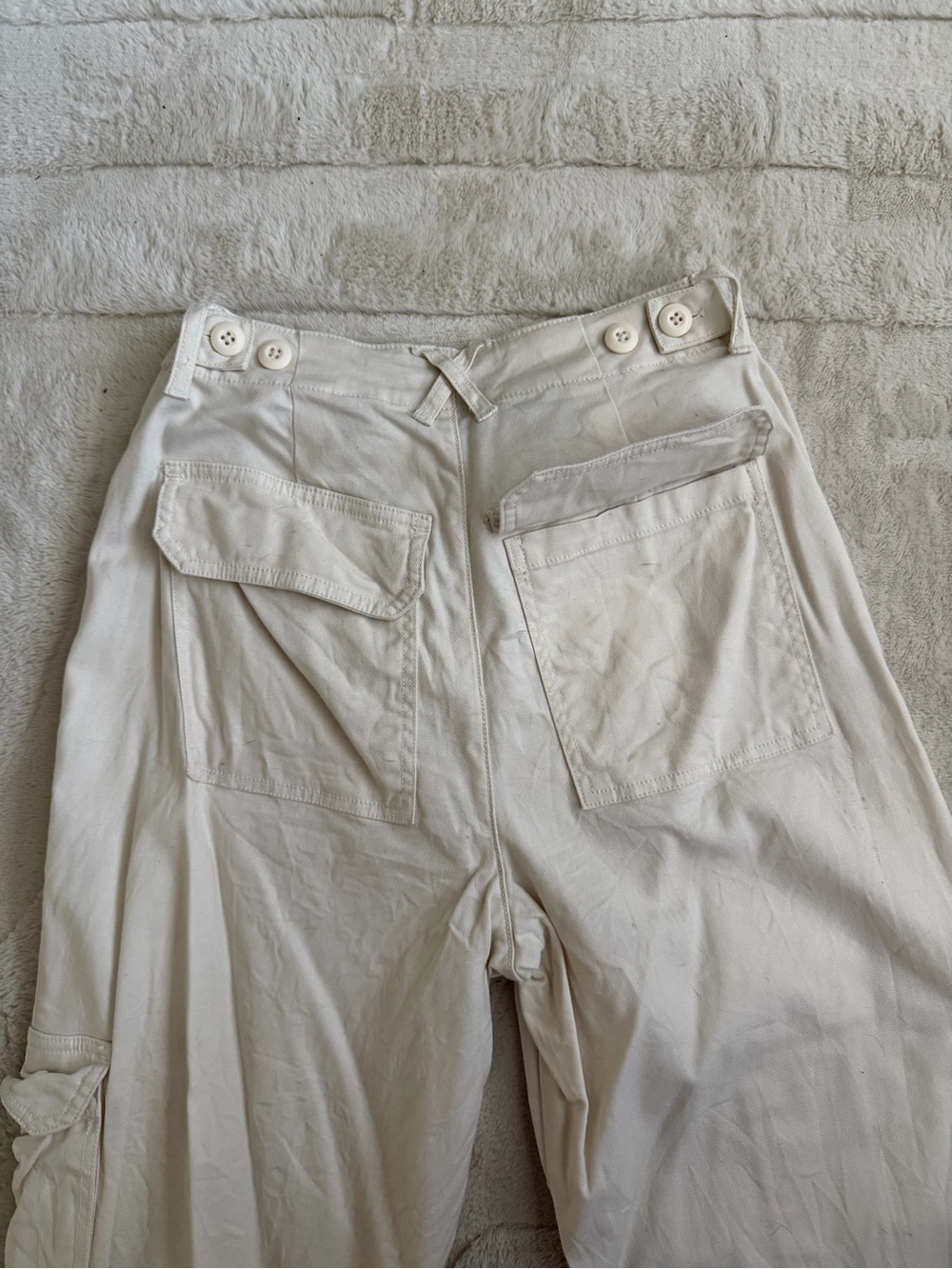 Universal Thread White Straight-Leg Pants - Picture 6 of 8